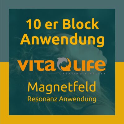 Vita LIFE 10er Block Magnetfeld Resonanz Anwendung endlich schmerzfrei