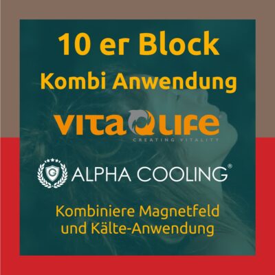 Kombi Anwendung Alpha Cooling Vita LIFE endlich schmerzfrei